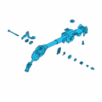 OEM Pontiac Steering Column Diagram - 92148564