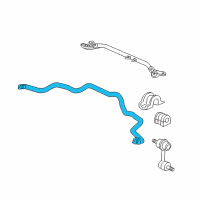 OEM 2012 Honda Crosstour Spring, Front Stabilizer Diagram - 51300-TP6-A02