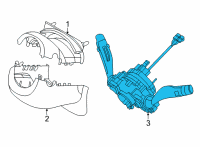 OEM Kia Carnival SWITCH ASSY-MULTIFUN Diagram - 934C2R0050