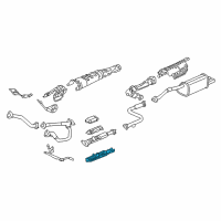 OEM 1999 Acura RL Cover (Lower) Diagram - 18181-P5G-A01