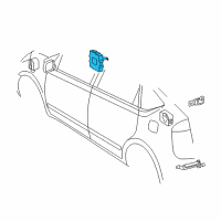 OEM 2009 Toyota Prius Control Module Diagram - 89990-47023