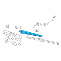 OEM Jeep Arm-Rear WIPER Diagram - 68197110AB