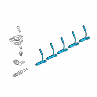 OEM 2010 Dodge Viper Cable-Ignition Diagram - 5037832AF