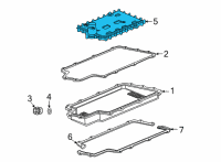 OEM 2022 Chevrolet Corvette Filter Diagram - 24299335