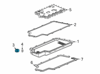 OEM Chevrolet Drain Plug Diagram - 24299298