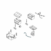 OEM 2007 Ford E-250 Positive Cable Diagram - 5C2Z-14300-BA