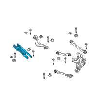 OEM 2018 BMW X3 Roll-Over Strut With Rubber Mount Diagram - 33-30-6-871-020