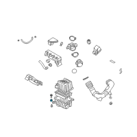 OEM 2012 Kia Soul Insulator Diagram - 281603K200