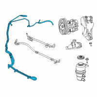 OEM 2014 Dodge Avenger Cooler-Power Steering Diagram - 68081024AI