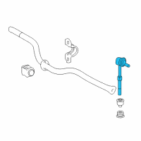 OEM 2015 Toyota RAV4 Stabilizer Link Diagram - 48830-42022