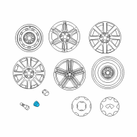 OEM 2003 Infiniti Q45 Ornament-Disc Wheel Diagram - 40315-AR015