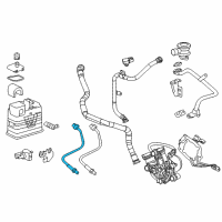 OEM 2010 Cadillac SRX Front Oxygen Sensor Diagram - 12619211