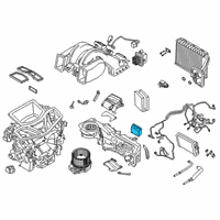 OEM 2022 BMW X5 CONTROL UNIT AIR CONDITIONIN Diagram - 64-11-5-A22-6C6