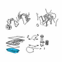 OEM BMW 850Ci Oil Pan Diagram - 11-13-1-704-393