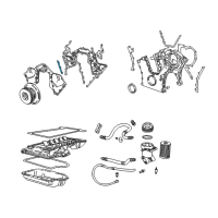 OEM BMW 850CSi Timing Cover Seal Diagram - 11141725249