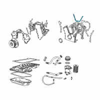 OEM 1997 BMW 750iL Gasket Asbestos Free Diagram - 11-14-1-710-248