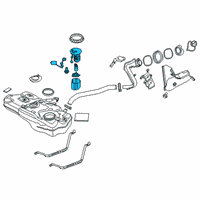 Genuine Scion iA Fuel Pump diagram