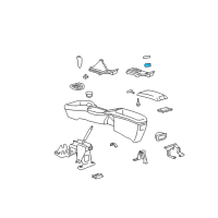 OEM 1995 Pontiac Sunfire Window Switch Diagram - 19244657