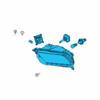 OEM Ford Mustang Composite Assembly Diagram - AR3Z-13008-F