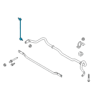 OEM Ford Escape Stabilizer Link Diagram - AV6Z-5K484-B