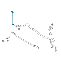 OEM 2016 Ford C-Max Stabilizer Link Diagram - AV6Z-5K484-B