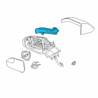 OEM Lincoln MKZ Signal Lamp Diagram - DP5Z-13B375-A