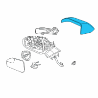 OEM Lincoln MKZ Mirror Cover Diagram - DP5Z-17D742-AAPTM