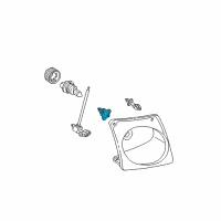 OEM 2003 Ford Explorer Sport Trac Adjust Screw Diagram - 1L5Z-13032-BA