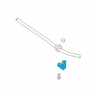 OEM 2004 Chevrolet S10 Clamp, Front Stabilizer Shaft Insulator Diagram - 15697724