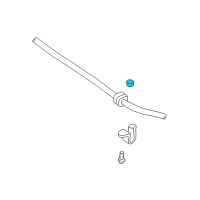 OEM Chevrolet S10 Insulator, Front Stabilizer Shaft Diagram - 15697725