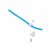 OEM 1996 GMC Jimmy Shaft, Front Stabilizer Diagram - 15708425