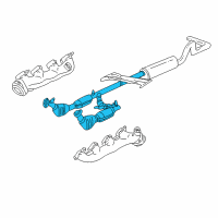 OEM 2002 Ford E-150 Econoline Converter Diagram - 1C2Z-5E212-BA