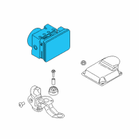 OEM BMW 330i RP HYDRAULIC UNIT DSC Diagram - 34-51-6-897-117