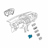 OEM 2013 Ford Transit Connect Headlamp Switch Diagram - BT1Z-11654-A