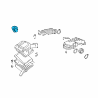 OEM GMC Canyon Inlet Duct Diagram - 25832730