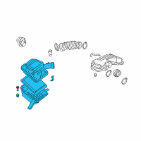 OEM 2012 GMC Canyon Cleaner Asm-Air Diagram - 22756988