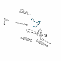 OEM 2011 Cadillac SRX Pipe Kit Diagram - 20818352