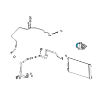 OEM Pontiac G6 Clutch Kit-A/C (Service) Diagram - 15237841