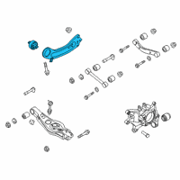 OEM 2020 Hyundai Santa Fe Arm Assembly-RR Trailing Arm, RH Diagram - 55271-S8000