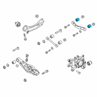 OEM Kia Telluride Pad U Diagram - 55138S8000