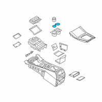 OEM 2020 BMW X6 RUBBER INSERT, CUP HOLDER Diagram - 51-16-6-810-506