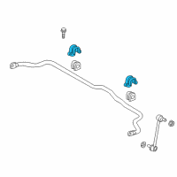 OEM 2019 Kia Optima Bracket-STABILIZER Bar Diagram - 54815C1000