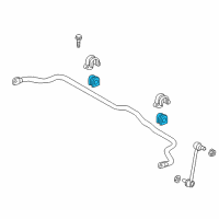 OEM 2018 Kia Optima Bush-Stabilizer Bar Diagram - 54813C1000