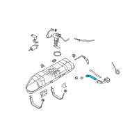 OEM 2005 Ford E-350 Super Duty Filler Hose Diagram - 4C2Z-9047-AA