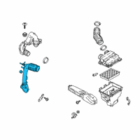 OEM Ford Fusion Air Duct Diagram - HP5Z-9R530-A