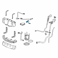 OEM 2020 GMC Sierra 2500 HD Injection Nozzle Diagram - 12688993