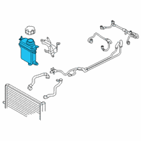 OEM 2019 BMW M760i xDrive Engine Coolant Reservoir Diagram - 17-13-8-671-387