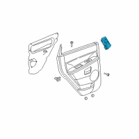 OEM Dodge Magnum Switch-Power Window Diagram - 4602743AA