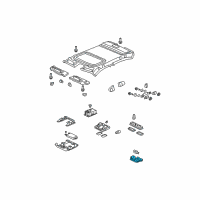 OEM Acura RLX Lens Diagram - 34451-SEP-A01