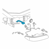 OEM 1999 Buick Regal Harness Asm-Fwd Lamp Wiring Diagram - 15329198